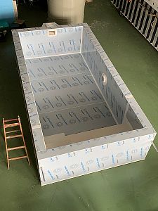 Customized swimming pool