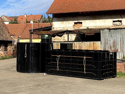 Rainwater tanks and sumps